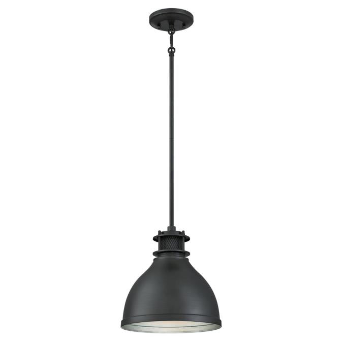 Westinghouse - Kilian Pendant, Base E26 Medium - Matte Brushed Gun Metal