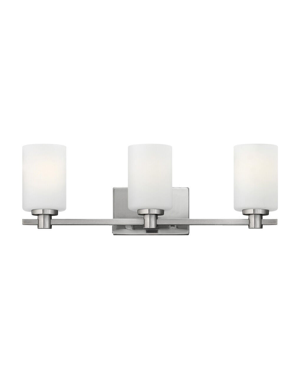 Karlie 54623BN Three Light Vanity - Brushed Nickel