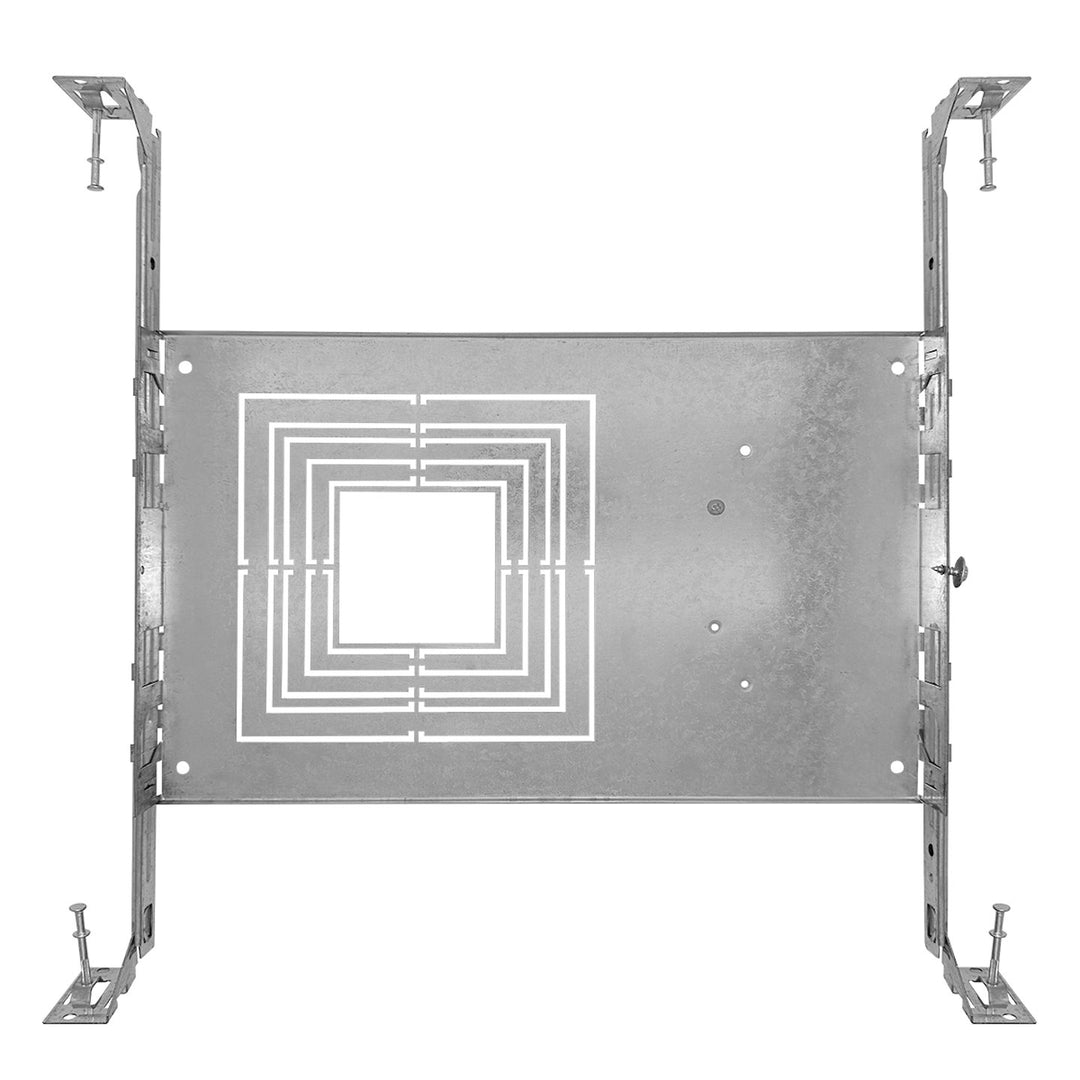 New Construction Plate: 1" 2" 3.5" 4" 5" 6" Square Trimless Downlights