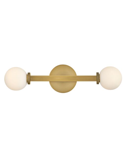 Audrey 56052HB-LL - Small Two Light Vanity - Bronze