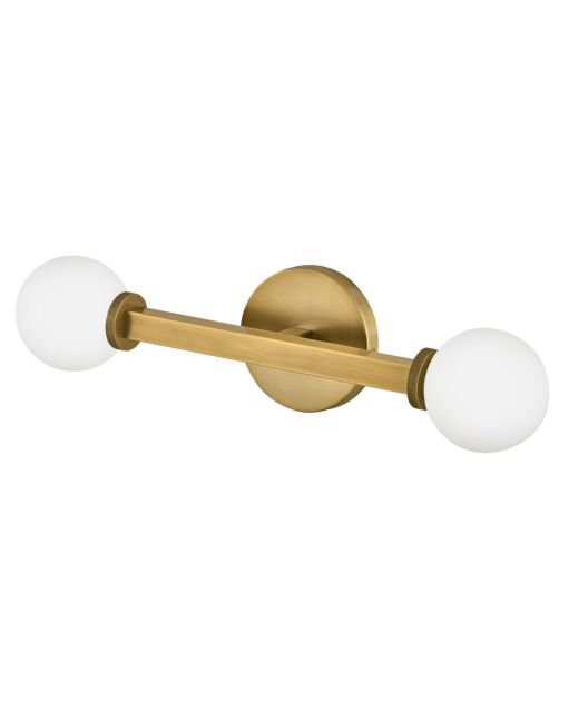 Audrey 56052HB-LL - Small Two Light Vanity - Bronze