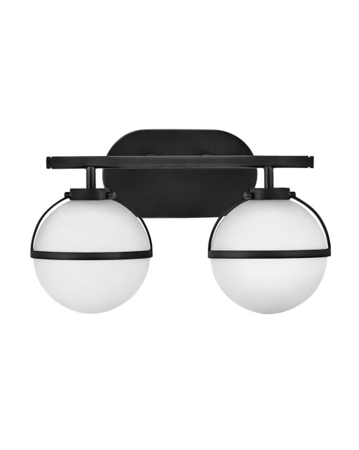 Hollis 5662BK-LL Two Light Vanity - Black