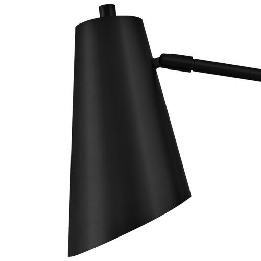 Bray 48310BK  Medium Swing Arm Single Light Sconce- Black