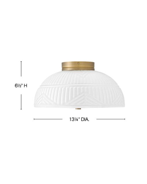 Devon 57861LCB - Small Flush Mount