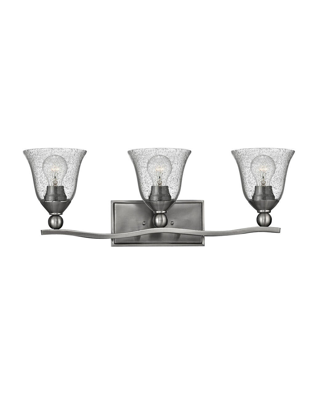 Bolla 5893BN-CL - Three Light Vanity - Grey