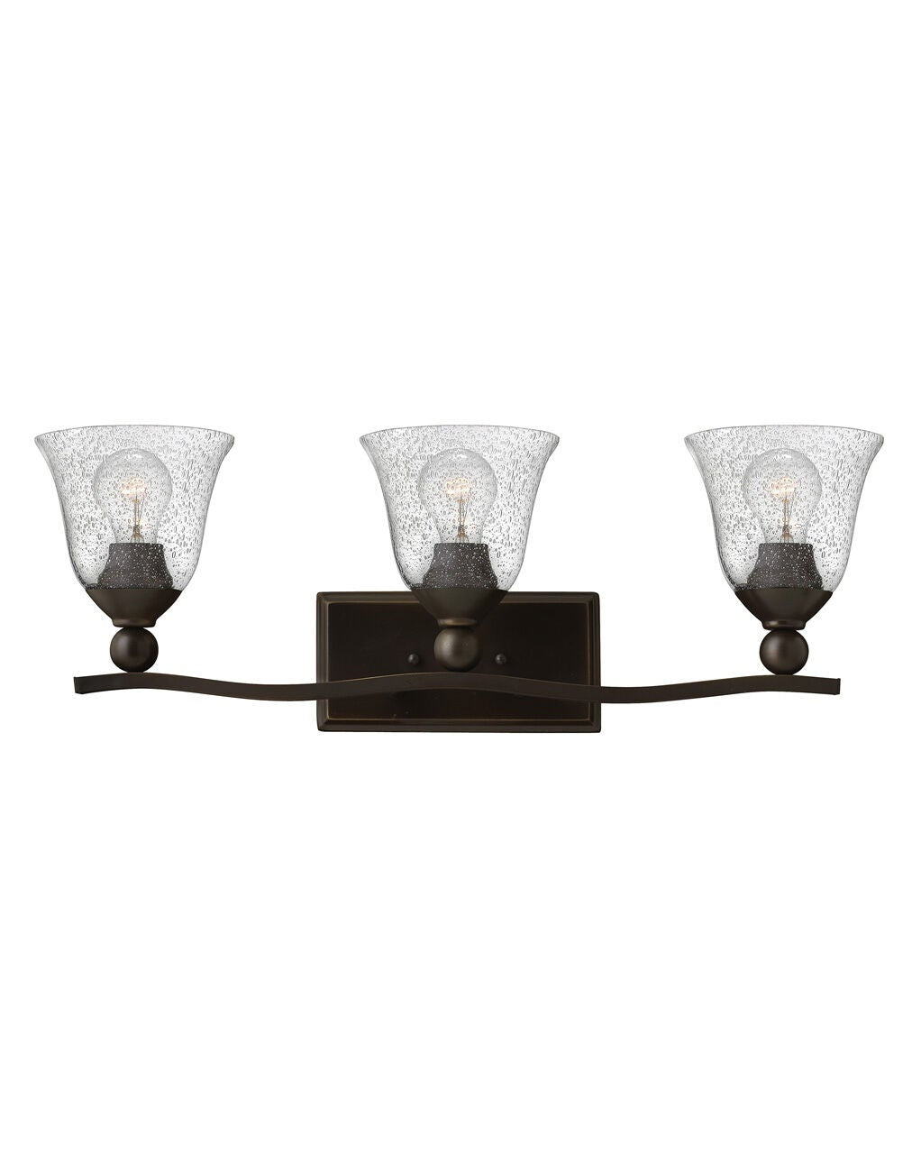 Bolla 5893OB-CL - Three Light Vanity - Bronze