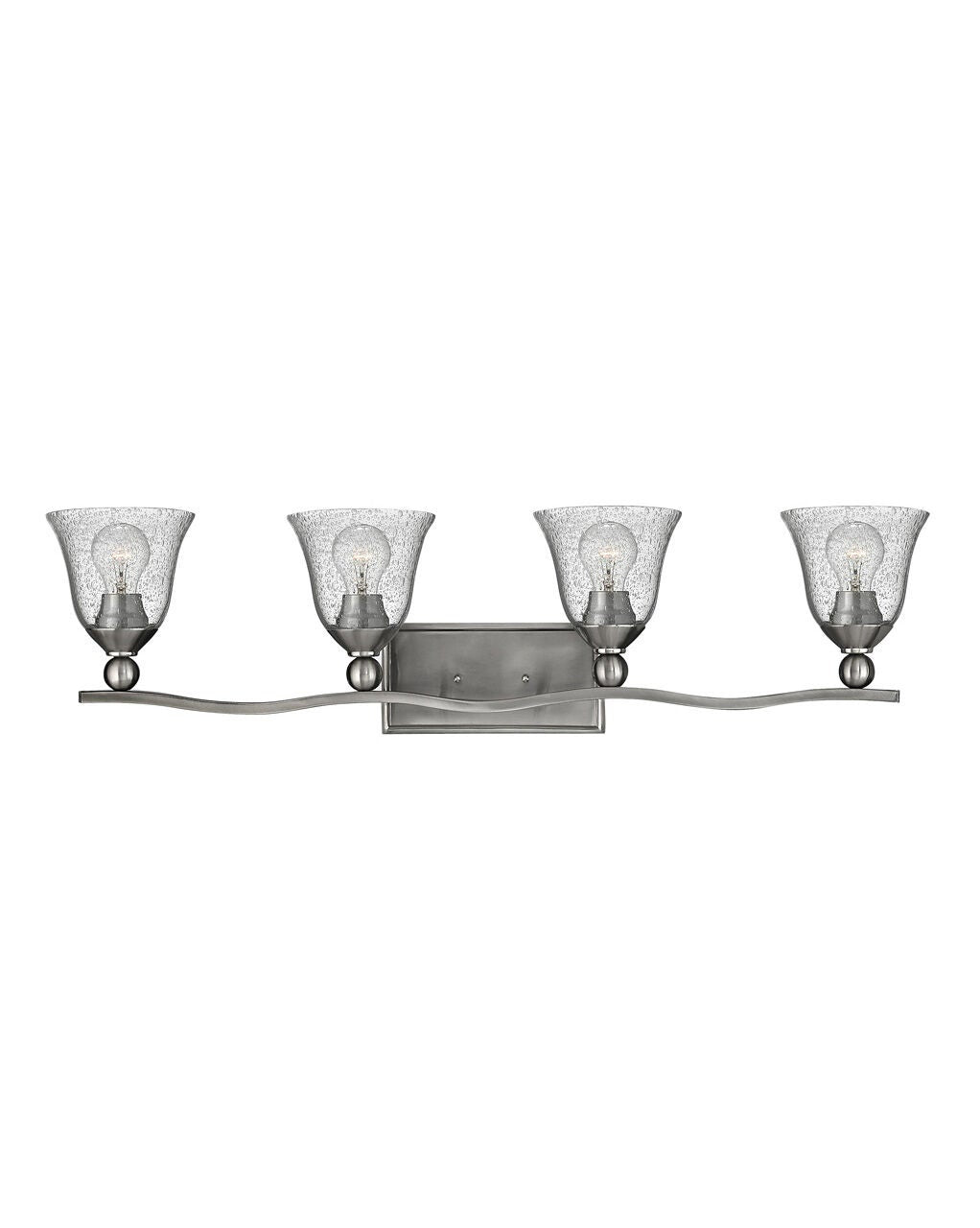 Bolla 5894BN-CL - Four Light Vanity - Grey