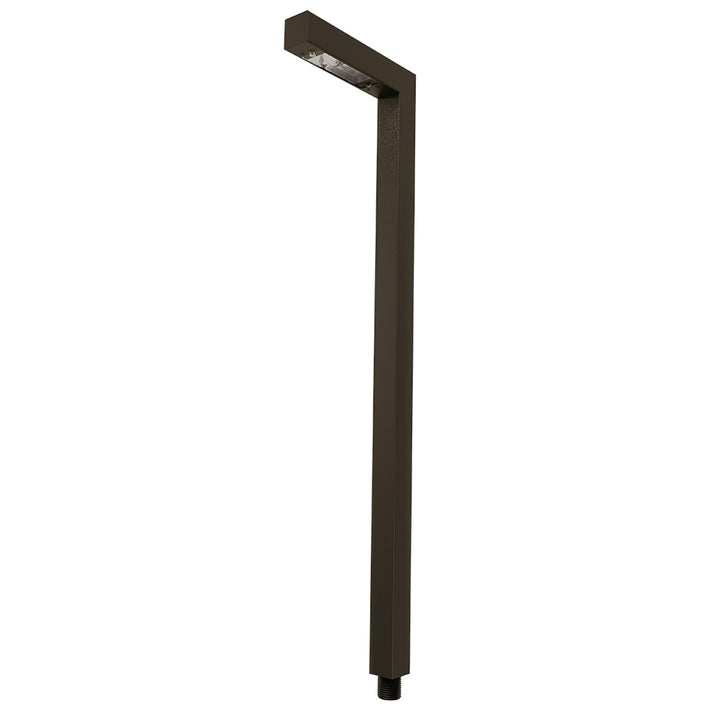 Path Light L-Shape Style 22" Height - Aluminum Bronze