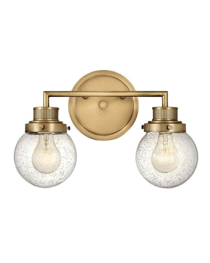 Poppy 5932HB - Two Light Vanity - Bronze