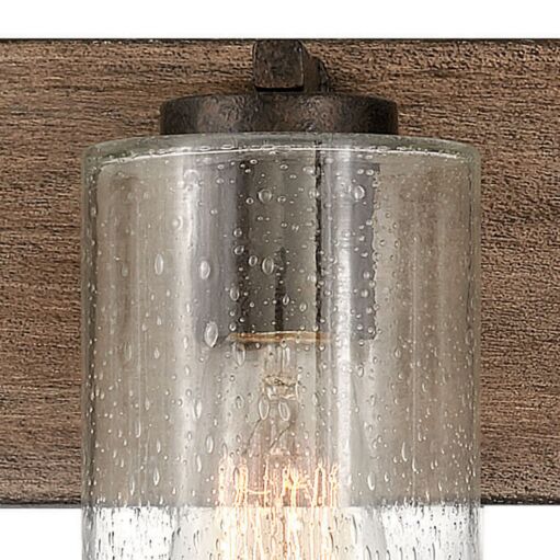 Sawyer 5944SQ - Four Light Vanity - Brown