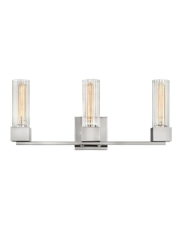 Xander 5973PN - Three Light Vanity - Grey