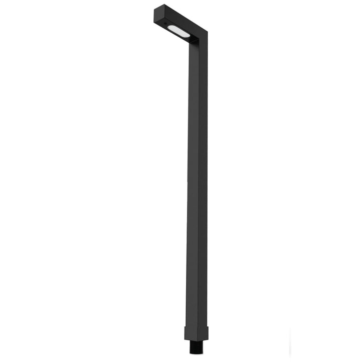 Path Light L-Shape Style 22" Height - Aluminum Matte Black