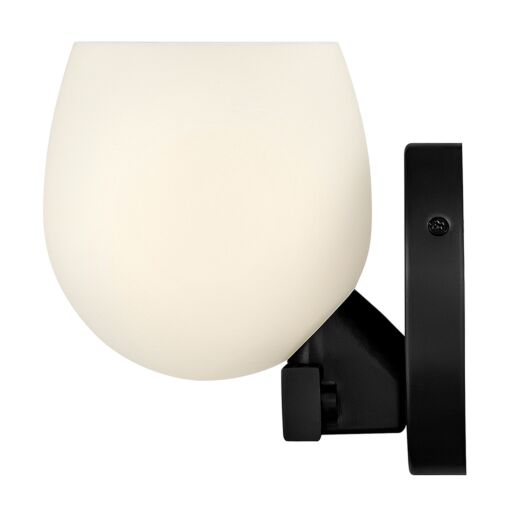 Mae 57020BK-LL  Small Single Light Sconce - Black