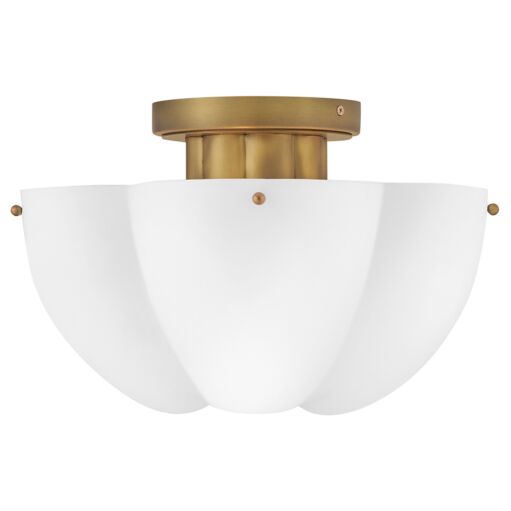 Becca 47583HB Medium Semi-Flush Mount - Bronze