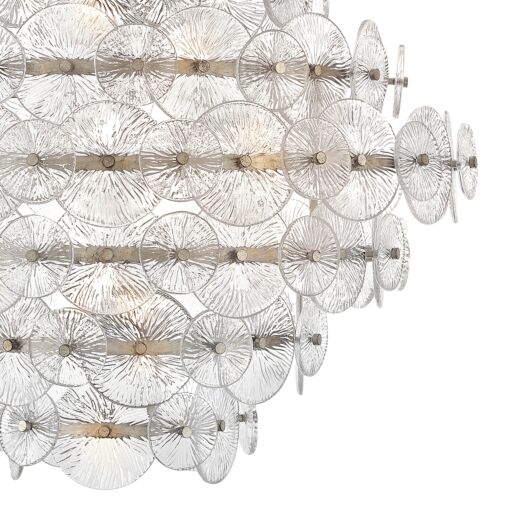 Rene FR30128GG  Medium Multi Tier Chandelier - Gray