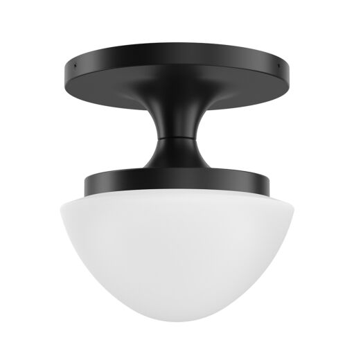 Knox 47811BK  Extra Small Semi-Flush Mount - Blac