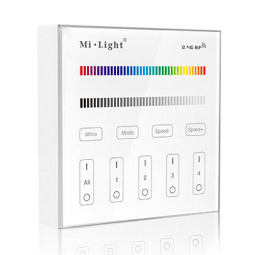 Richee - 4 Zone Mi Light Wall Mount Rgb+W