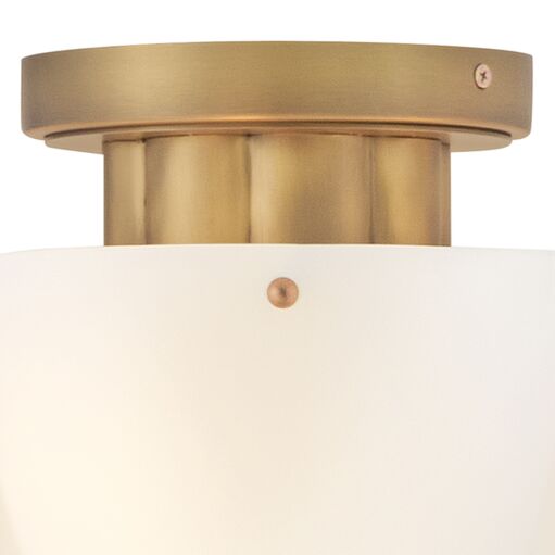 Becca 47583HB Medium Semi-Flush Mount - Bronze