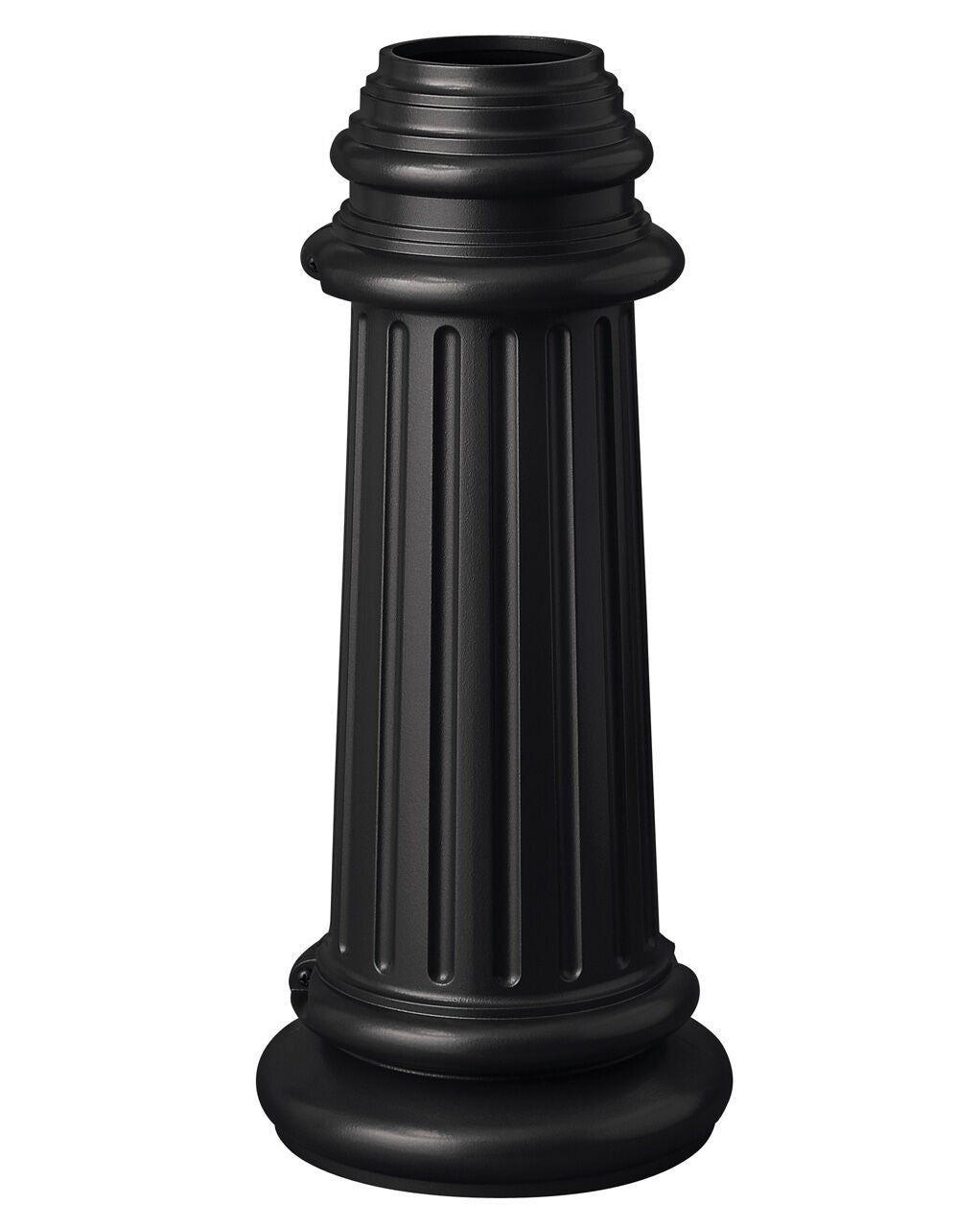 Slip Base 6680BK - Direct Burial Post Slip Base - Black