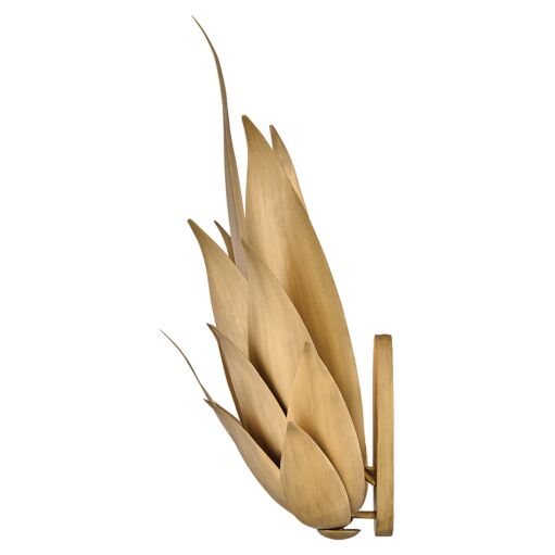 Agave FR30810BNG New Large Two Light Sconce - Gold