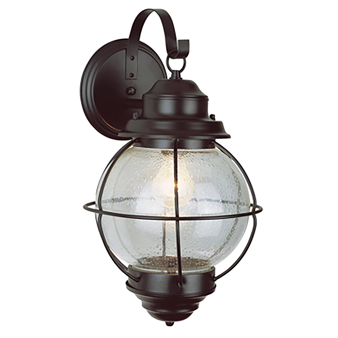 Catalina 15" Wall Lantern Light - Black