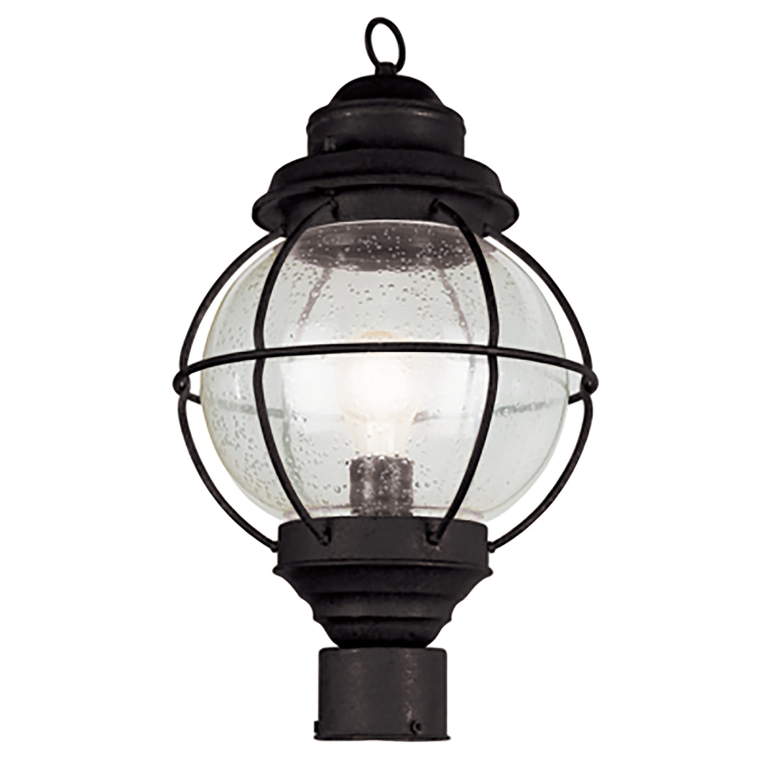 Catalina 15" Post Mount Lantern Head- Black