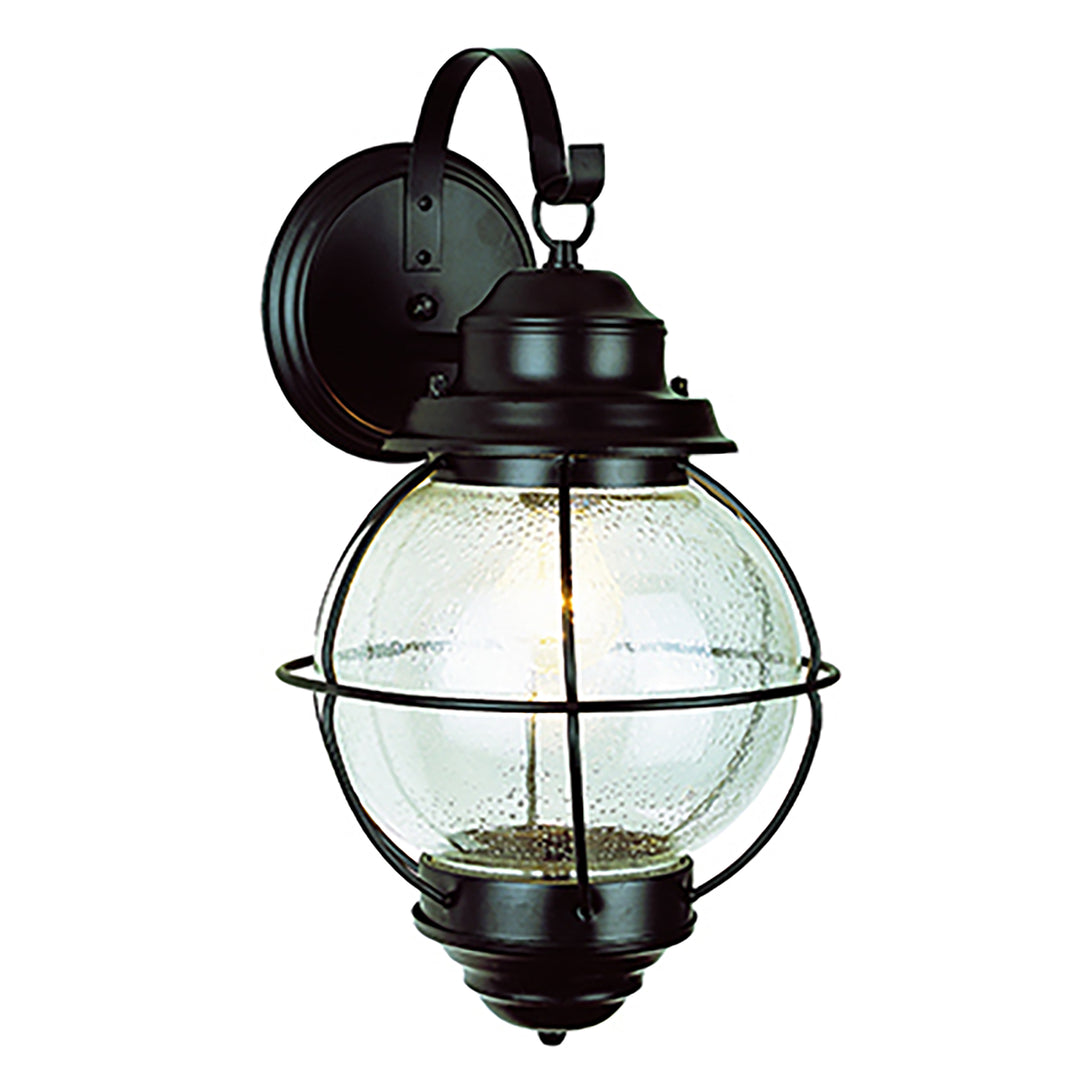 Catalina 19" Wall Lantern Light- Black