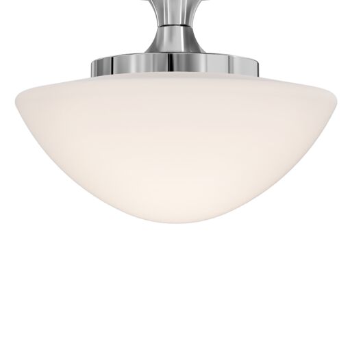 Knox 47813CM  Small Semi-Flush Mount - Gray