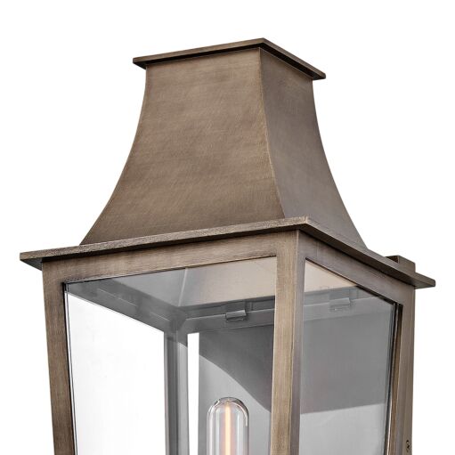 GGeorgetown 28895BU - Large Wall Mount Lantern - Bronze