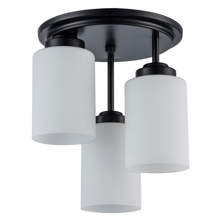 Mod Pod 3 - Light Flush Mount Drop - Black