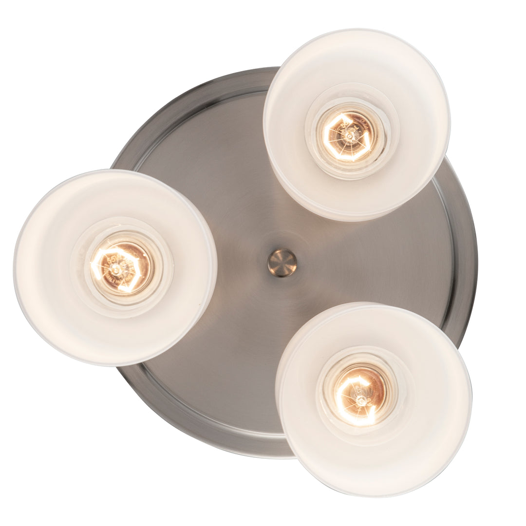 Mod Pod 3 - Light Flush Mount Drop - Brushed Nickel