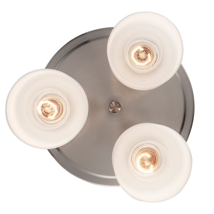 Mod Pod 3 - Light Flush Mount Drop - Brushed Nickel