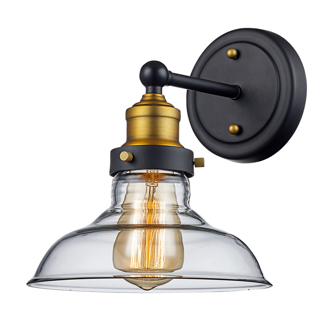 Jackson 8" wide Sconce Industrial - Rubbed Oil Bronze