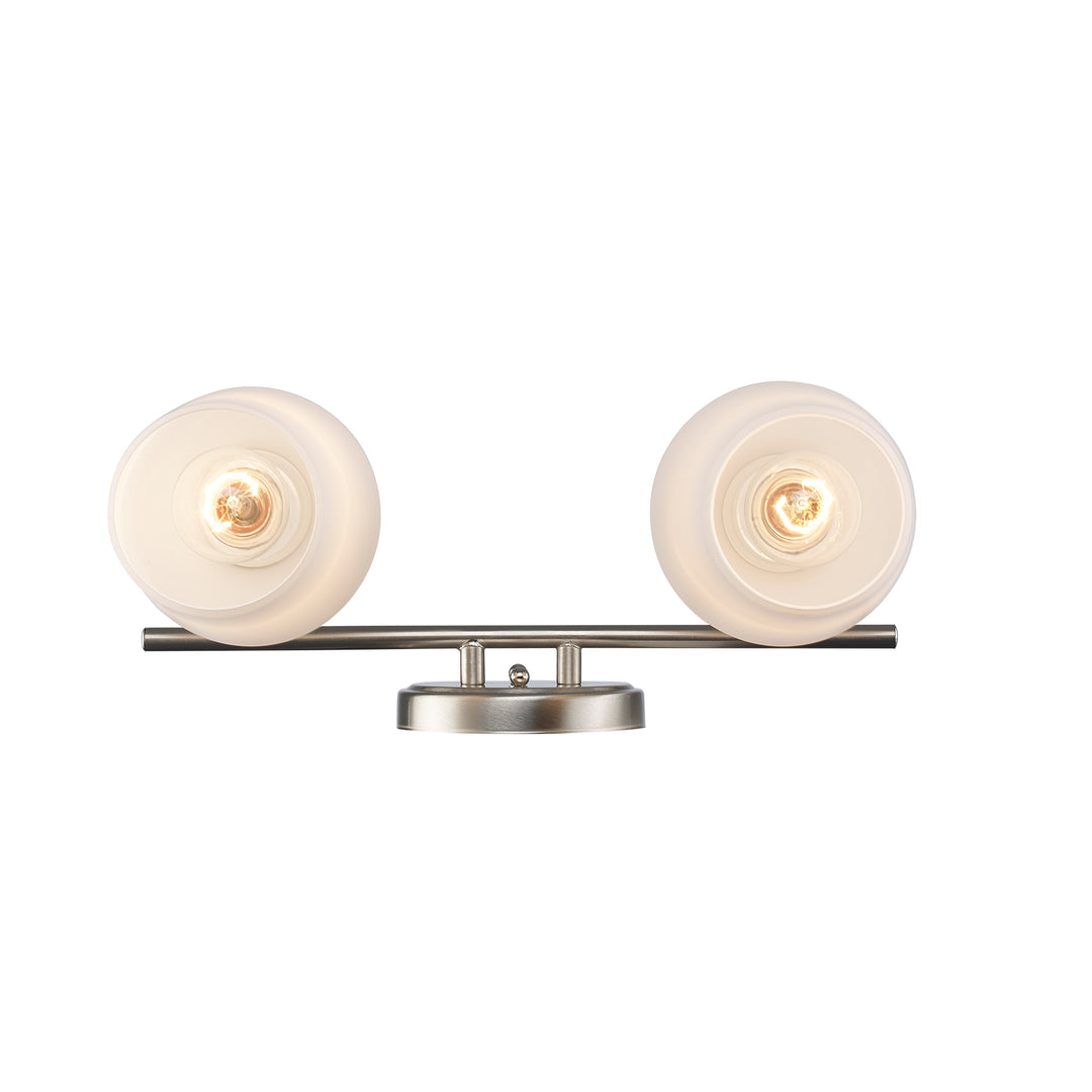 ClassicHorizon 2 - Light Vanity Trapered Stems - Brushed Nickel