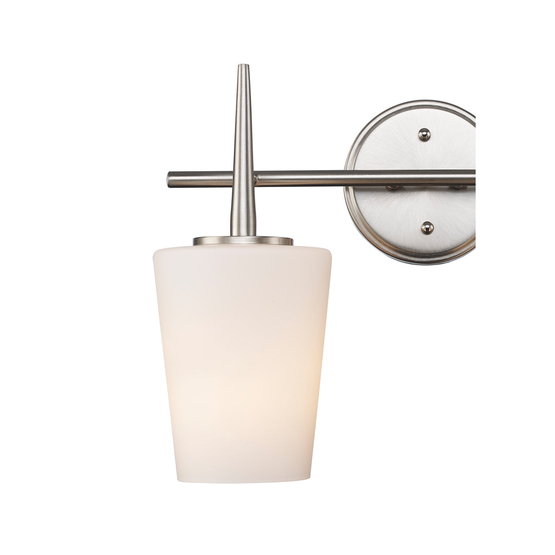 ClassicHorizon 2 - Light Vanity Trapered Stems - Brushed Nickel