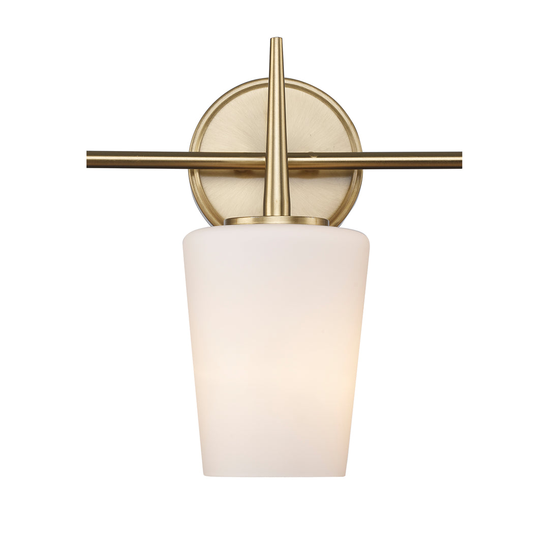 ClassicHorizon 3 - Light Vanity Trapered Stems - Antique Gold