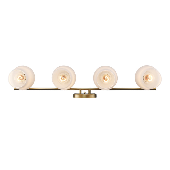 ClassicHorizon 4 - Light Vanity Trapered Stems -Antique Gold