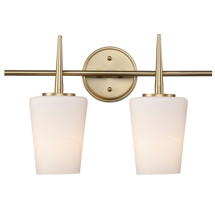 ClassicHorizon 4 - Light Vanity Trapered Stems -Antique Gold