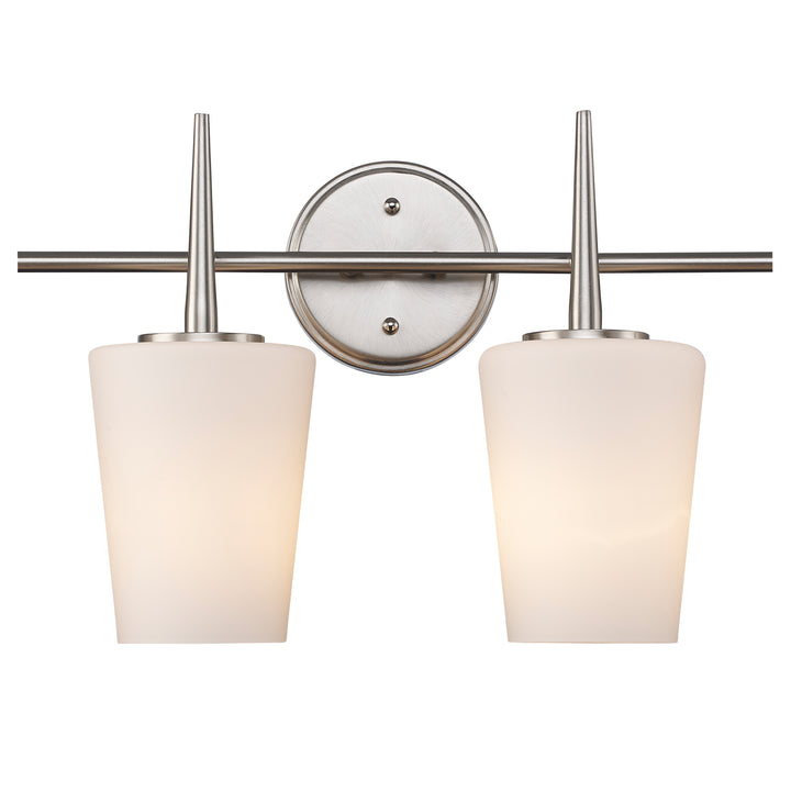 ClassicHorizon 4 - Light Vanity Tapered Stems - Brushed Nickel