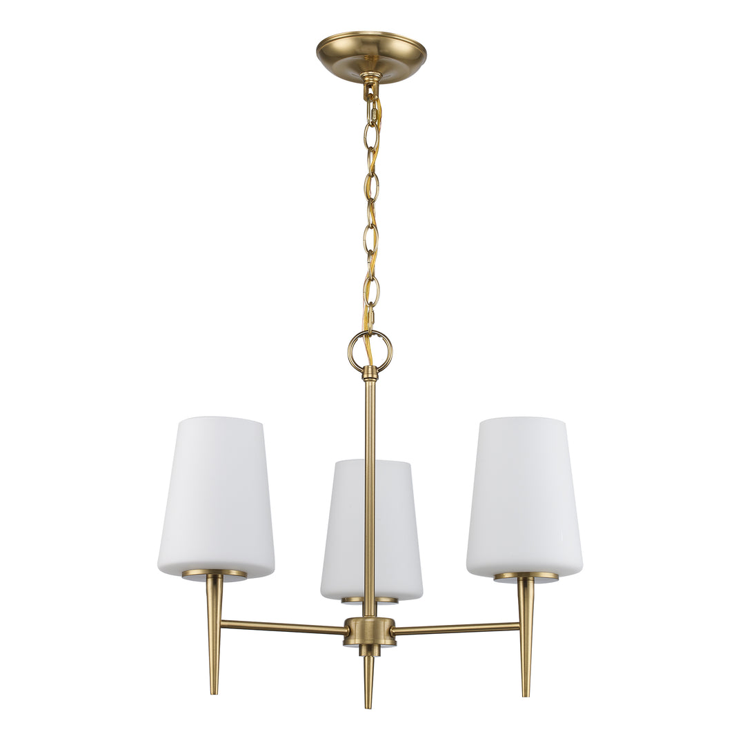 3 - Light Mini Tapered Steam - Antique Gold