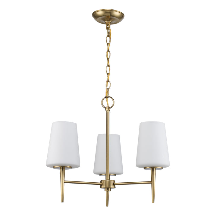 3 - Light Mini Tapered Steam - Antique Gold