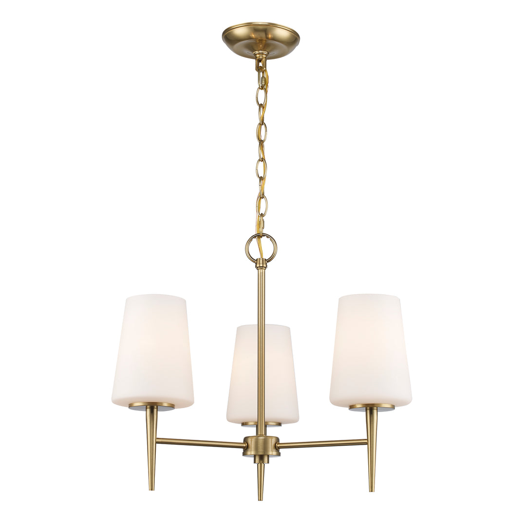 3 - Light Mini Tapered Steam - Antique Gold