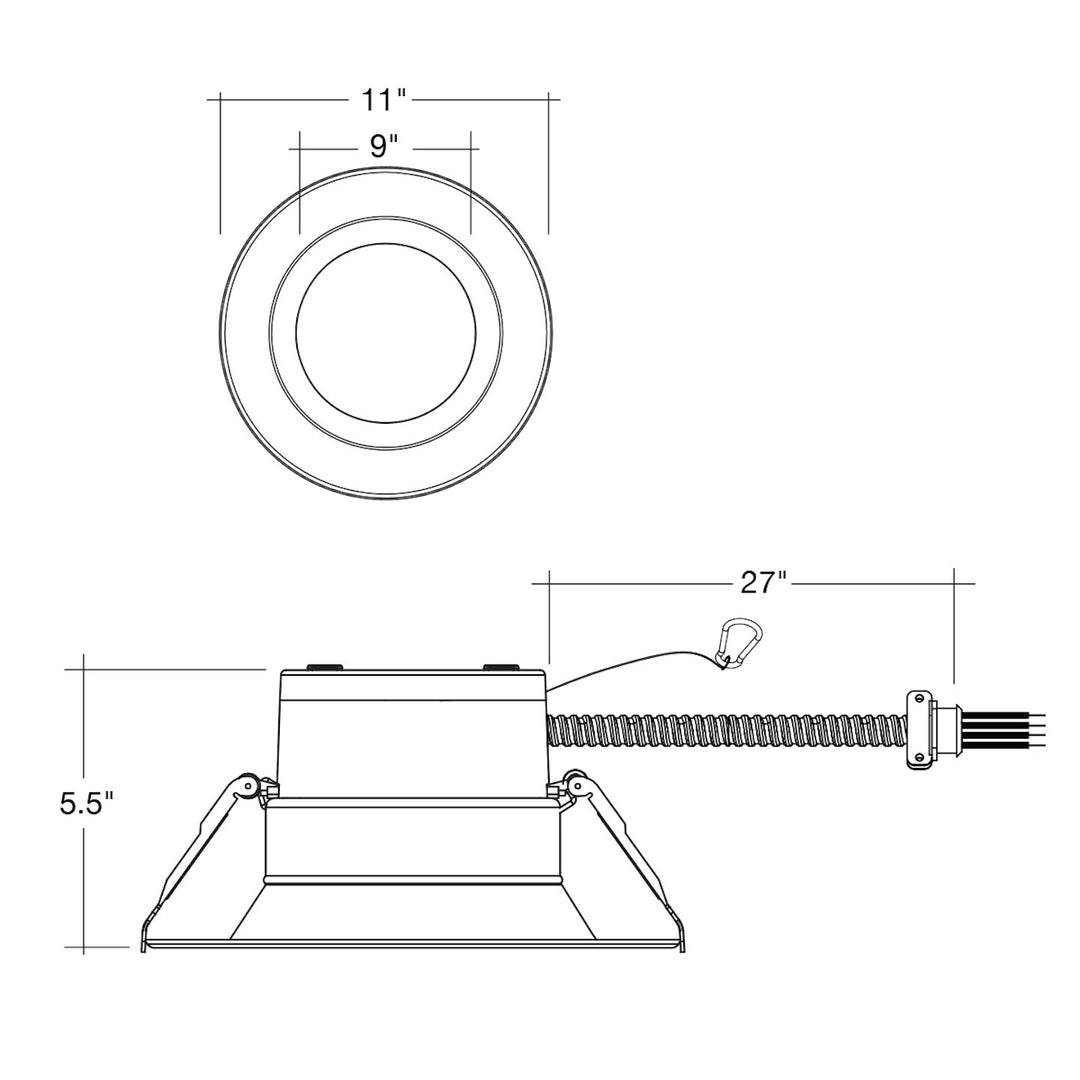 10" Commercial Downlight: CMD-Line