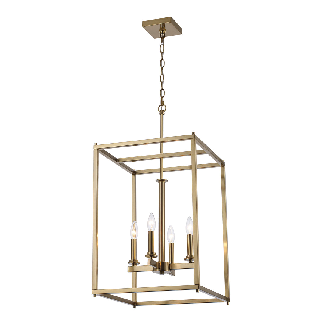 Carter 4 - Light Geometric Pendant - Antique Gold | 72047 AG