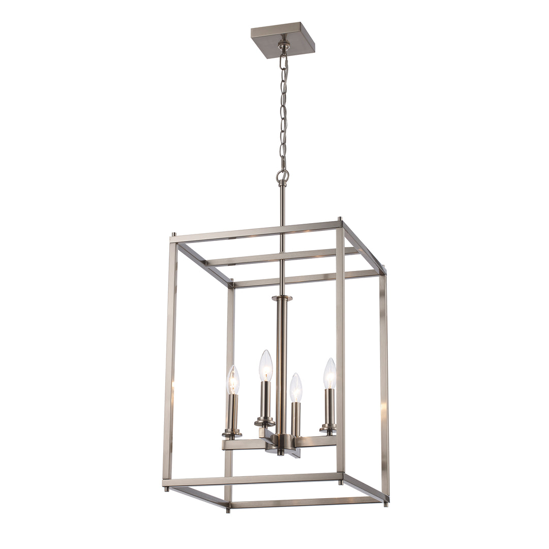 Carter 4 - Light Geometric Pendant - Brushed Nickel | 72047 BN