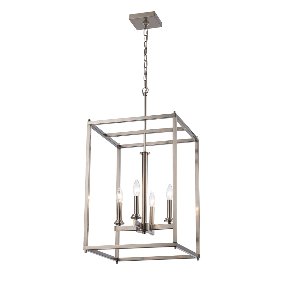 Carter 4 - Light Geometric Pendant - Brushed Nickel | 72047 BN