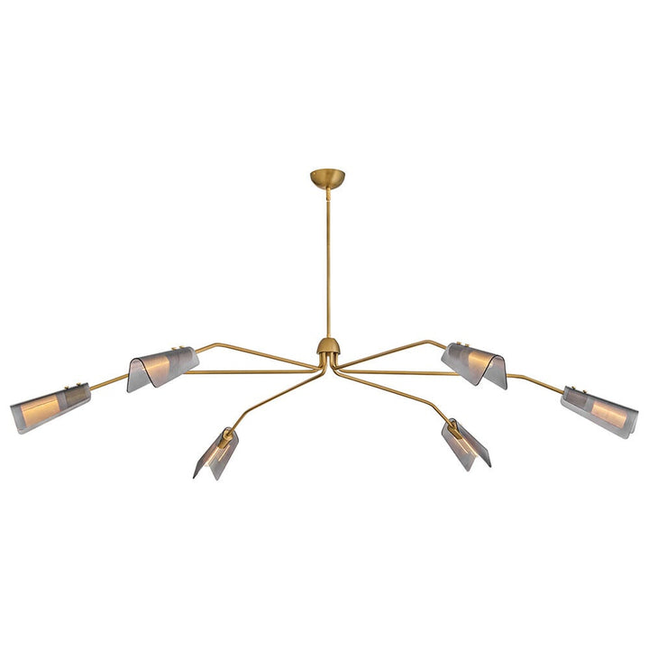 Altman 48306LCB  Extra Large Low Profile Chandelier - Bronze