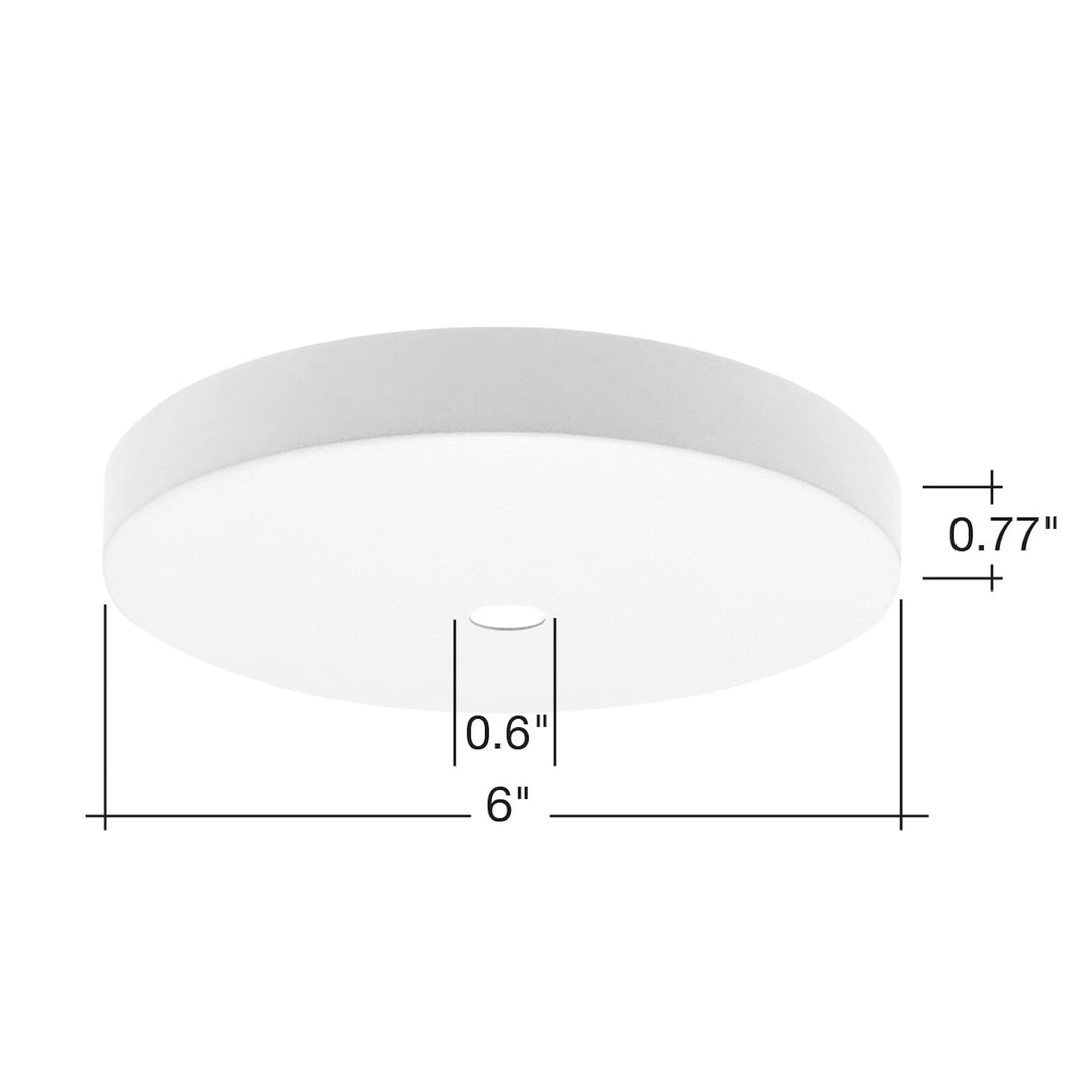 Surface Mount Canopy - White