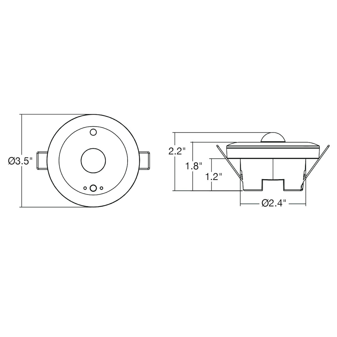 Ceiling Mounted Sensor x SILVAIR Enabled