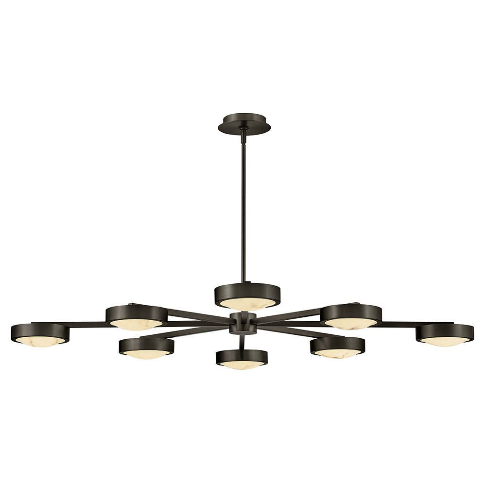 Cava FR31014BX  Large Convertible Semi-Flush Mount - Black